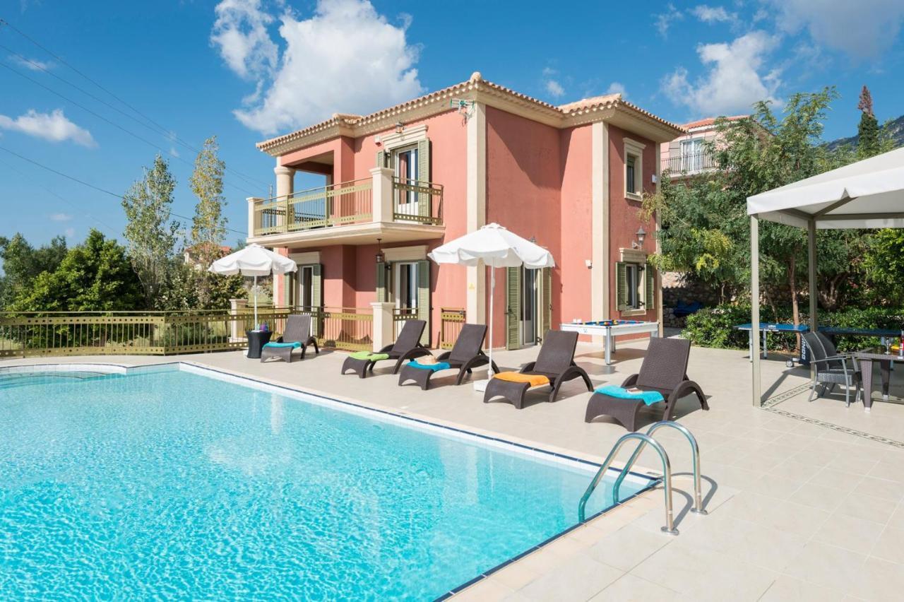 Lourdas Beach View Villa Vlachata Eksteriør billede